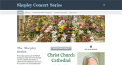 Desktop Screenshot of christchurchconcerts.org
