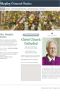 Mobile Screenshot of christchurchconcerts.org